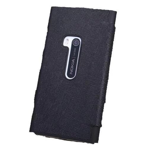 Nillkin Lumia 920 ile Uyumlu Yana Açılan Kapaklı Kılıf Siyah Renk - 2