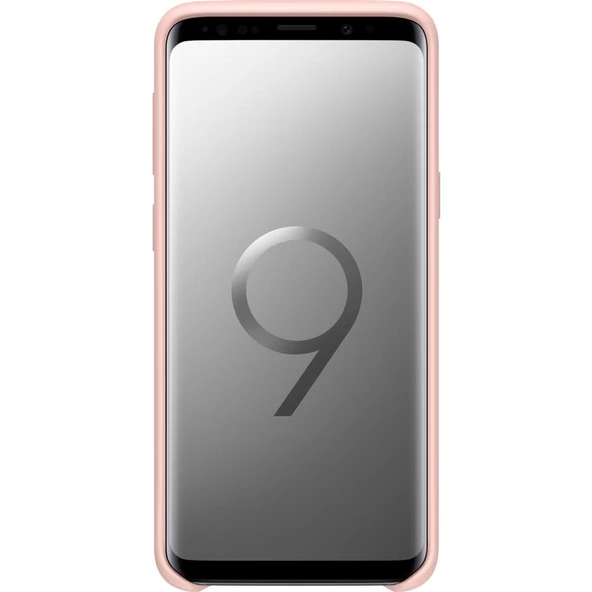 Galaxy S9 ile Uyumlu Kılıf Silicone Cover Pembe EF-PG960TPEGWW - 4