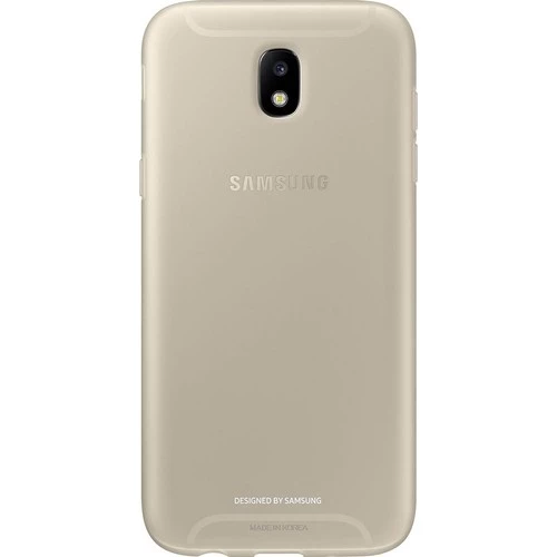 Galaxy J5 2017 ile Uyumlu Jelly Silikon Kılıf Gold EF-AJ530TFEGWW - 2