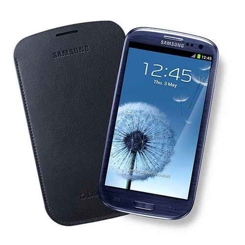 Galaxy S3 ile Uyumlu Pouch Kılıf Siyah EFC-1G6LBECSTD (Out) - Resim 2
