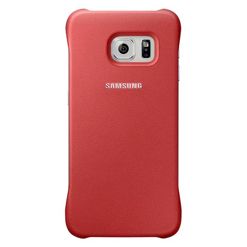 Galaxy S6 Edge ile Uyumlu Protective Cover Kırmızı EF-YG925BPE (Out)