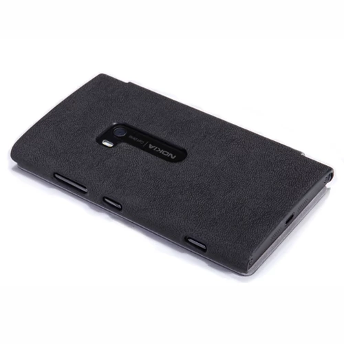 Nillkin Lumia 920 ile Uyumlu Ağaç Desenli Deri Kılıf Siyah Renk - 3