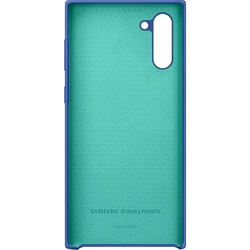 Galaxy Note 10 ile Uyumlu Silikon Kılıf Mavi EF-PN970TLEGWW - 3