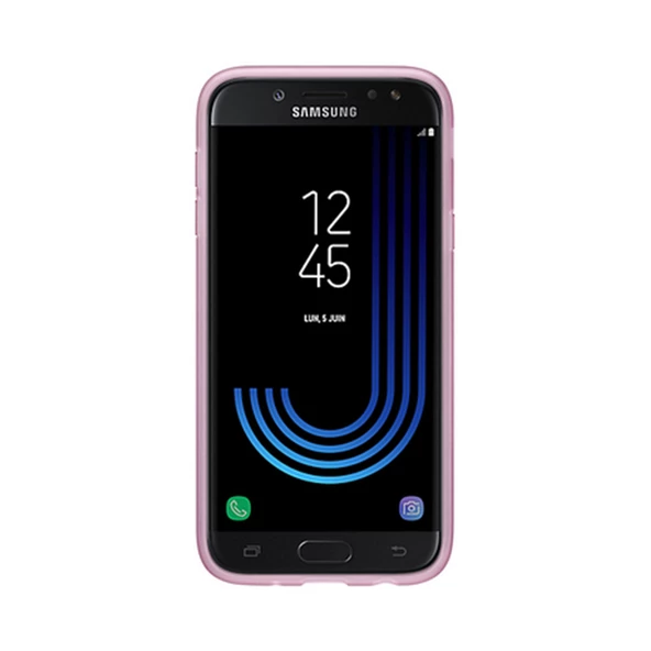 Galaxy J5 2017 ile Uyumlu Jelly Silikon Kılıf Pembe (Out) - 4