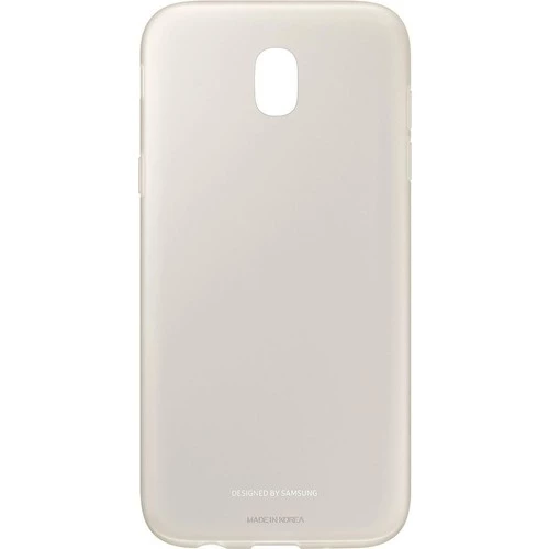 Galaxy J5 2017 ile Uyumlu Jelly Silikon Kılıf Gold EF-AJ530TFEGWW - 1
