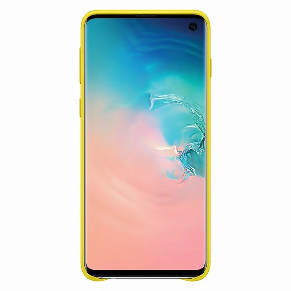 Galaxy S10 ile Uyumlu Kılıf Leather Cover Sarı EF-VG973LYEGWW - 4