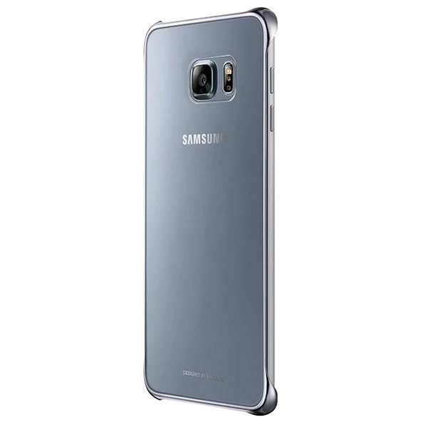 Galaxy S6 Edge Plus ile Uyumlu Clear Back Cover Gümüş EF-QG928CSEGWW Out - 4