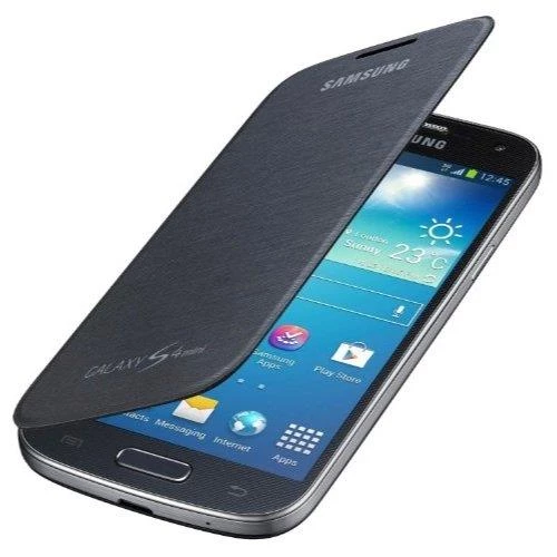 Galaxy S4 Mini i9190 ile Uyumlu Flip Cover Kılıf Lacivert EF-FI919BBEGWW (Out) - 1