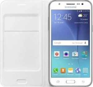 Galaxy J5 ile Uyumlu Flip Wallet Kılıf Beyaz EF-WJ500BWEGWW - 2