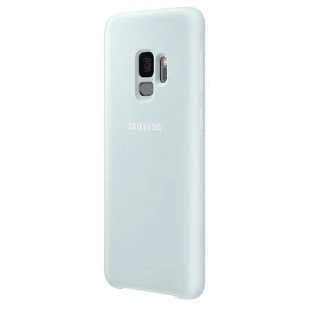 Galaxy S9 ile Uyumlu Kılıf Silicone Cover Mavi EF-PG960TLEGWW - 2
