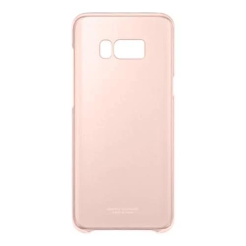 Galaxy S8+ ile Uyumlu Şeffaf Koruyucu Kılıf Pembe EF-QG955CPEGWW - 3