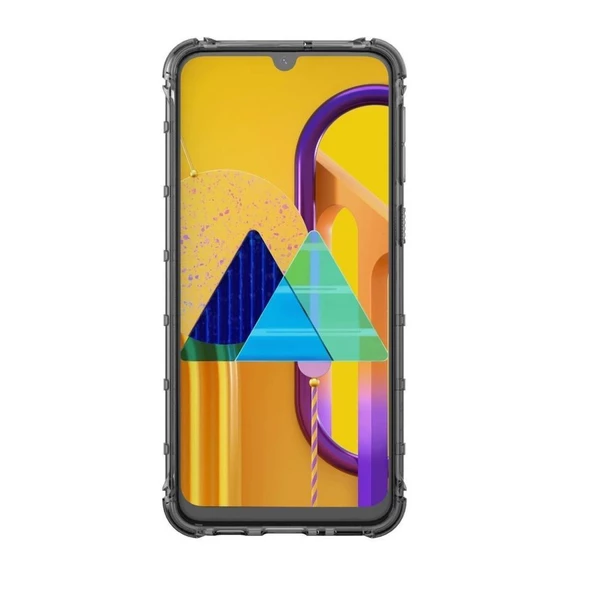 KDLAB Galaxy M30s ile Uyumlu Kılıf Siyah - 2