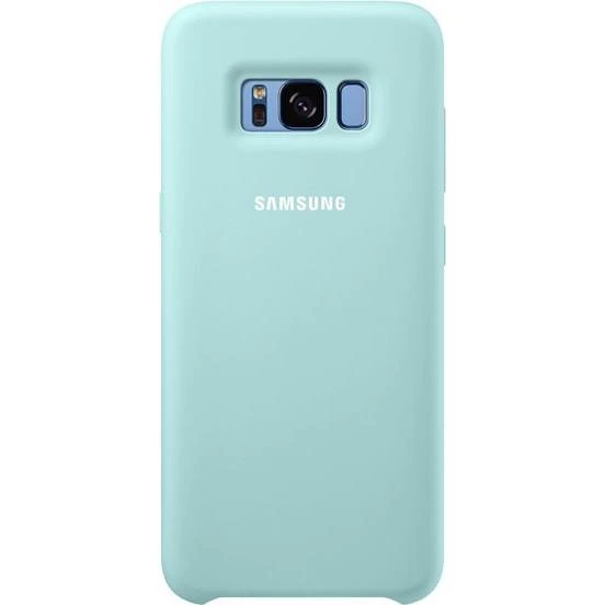 Galaxy S8 ile Uyumlu Silikon Kılıf Mavi EF-PG950TLEGWW - 1