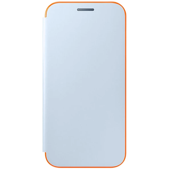 Galaxy A3(2017) ile Uyumlu Neon Flip Cover Mavi EF-FA320PLEGWW(Out) - 3
