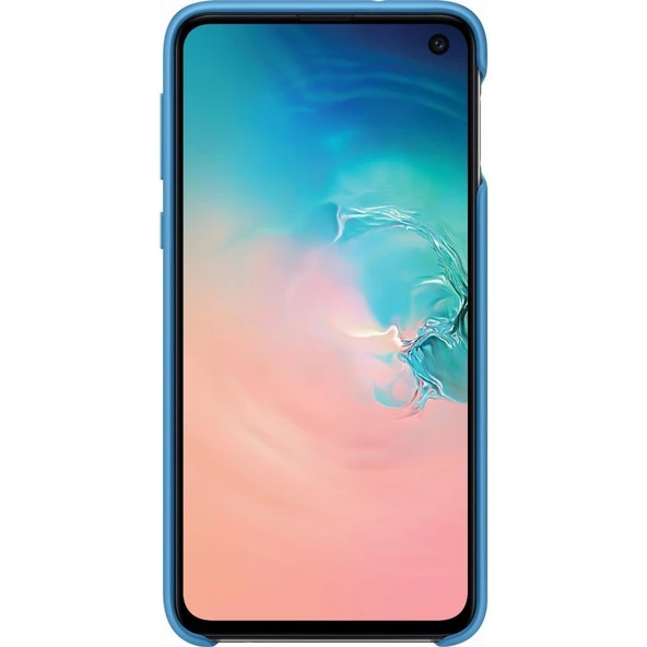Galaxy S10e ile Uyumlu Kılıf Silicone Cover Mavi EF-PG970TLEGWW - 3