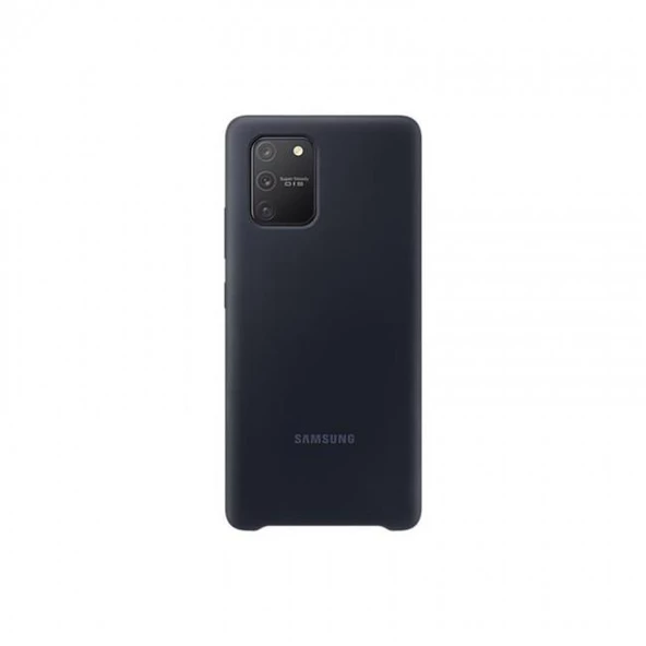 Galaxy S10 Lite ile Uyumlu Silikon Kılıf Siyah EF-PG770TBEGWW ürün görseli
