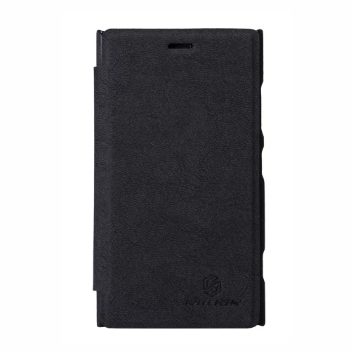 Nillkin Lumia 920 ile Uyumlu Ağaç Desenli Deri Kılıf Siyah Renk - 2