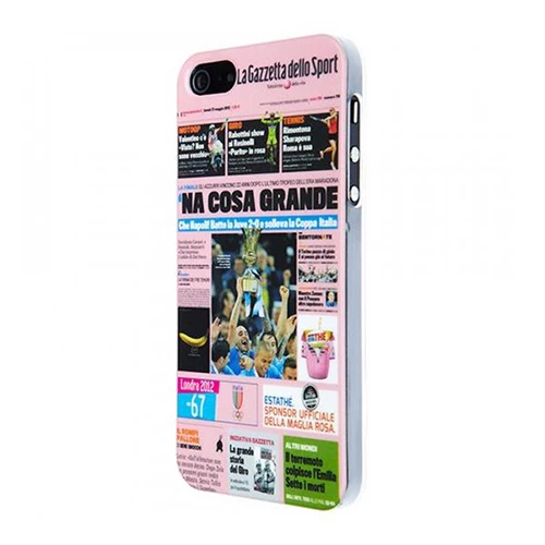 Benjamins iPhone SE/5S/5 ile Uyumlu Benjamins Gazzetta Napoli Coppa Italia Model 33 - 1