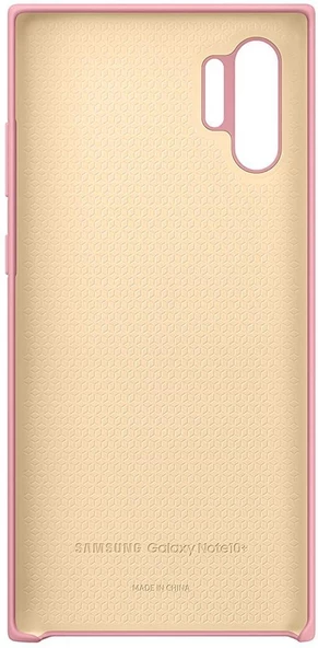 Galaxy Note 10 Plus ile Uyumlu Kılıf Silicone Cover Pembe EF-PN975TPEGWW - 4