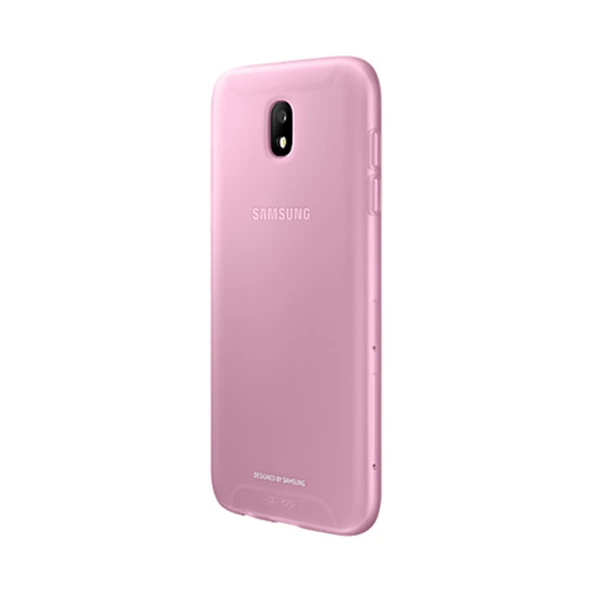 Galaxy J5 2017 ile Uyumlu Jelly Silikon Kılıf Pembe (Out) - 3