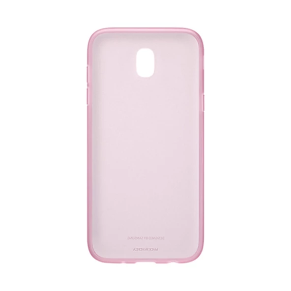 Galaxy J5 2017 ile Uyumlu Jelly Silikon Kılıf Pembe (Out) - 1