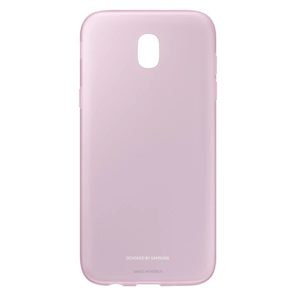 Galaxy J5 2017 ile Uyumlu Jelly Silikon Kılıf Pembe (Out) - 2