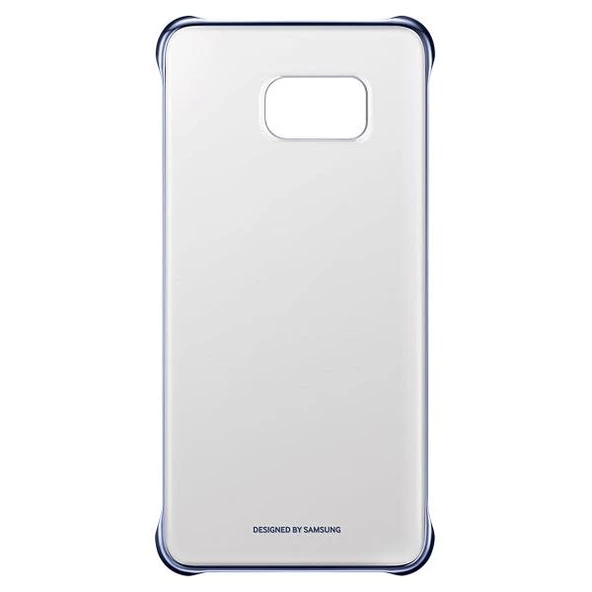 Galaxy S6 Edge Plus ile Uyumlu Clear Back Cover Koyu Lacivert EF-QG928CBEGWW Out