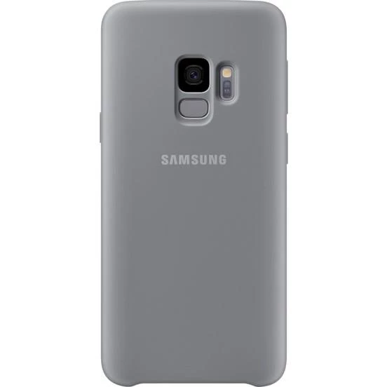 Galaxy S9 ile Uyumlu Silikon Kılıf Gri EF-PG960TJEGWW - 1