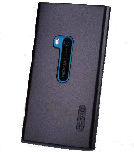 Nillkin Lumia 920 ile Uyumlu Parlak Sert Kauçuk Kılıf Siyah - Resim 2