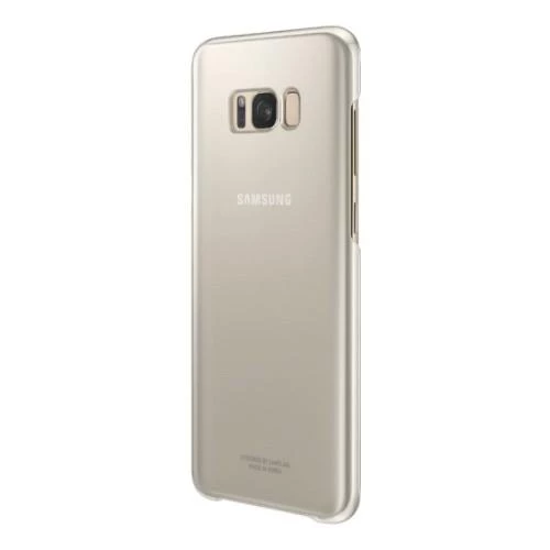 Galaxy S8+ ile Uyumlu Şeffaf Koruyucu Kılıf Altın EF-QG955CFEGWW - 3