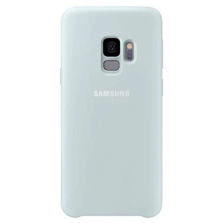 Galaxy S9 ile Uyumlu Kılıf Silicone Cover Mavi EF-PG960TLEGWW - 3