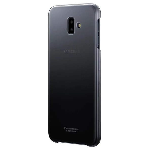 Galaxy J6 Plus ile Uyumlu Gradation Kılıf Siyah EF-AJ610CBEGWW - 3