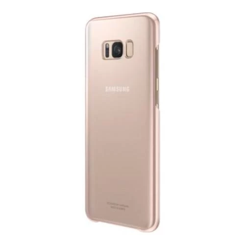 Galaxy S8+ ile Uyumlu Şeffaf Koruyucu Kılıf Pembe EF-QG955CPEGWW - 2