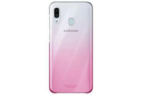Galaxy A30 ile Uyumlu Pembe Koruyucu Kılıf EF-AA305CPEGWW