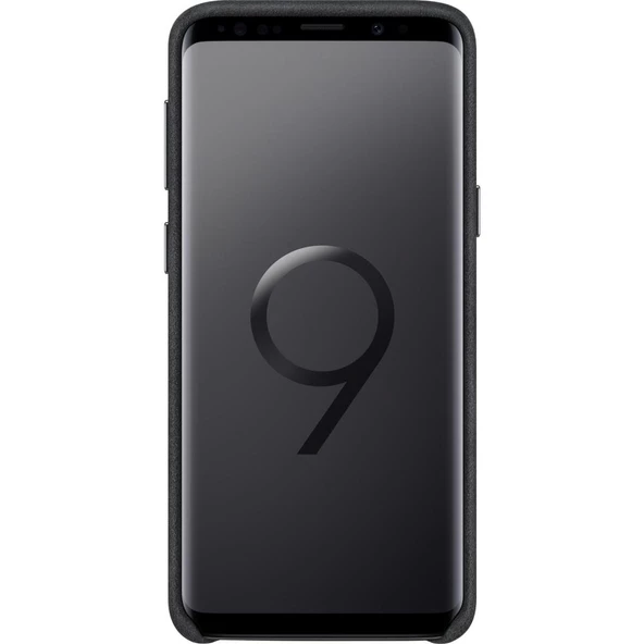 Galaxy S9 ile Uyumlu Alcantara Kılıf Siyah EF-XG960ABEGWW - Resim 2