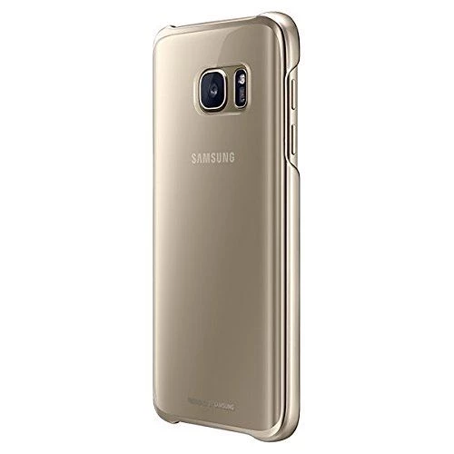 Galaxy S7 ile Uyumlu Clear Back Cover Kılıf Altın EF-QG930CFEGWW (Out)