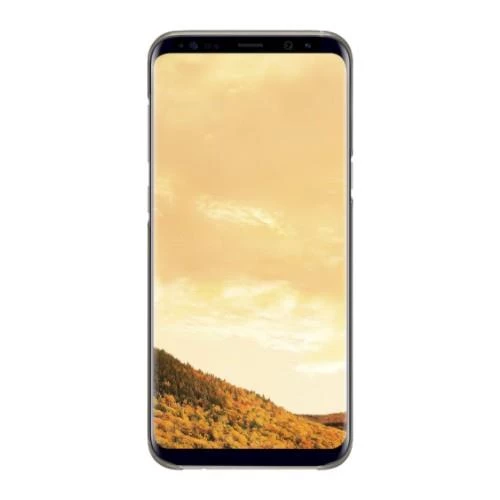 Galaxy S8+ ile Uyumlu Şeffaf Koruyucu Kılıf Altın EF-QG955CFEGWW - 2
