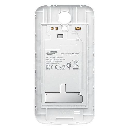 Galaxy S4 ile Uyumlu Kablosuz Şarj Destekli Kapak Beyaz EP-CI950IWEGWW - Resim 3