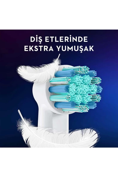Oral-B Sensitive Clean 2 li Çocuk Şarjlı Diş Fırçası Yedeği - 4