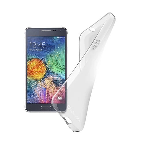 Cellular Line Galaxy A7 2015 ile Uyumlu Shape Şeffaf Mat Silikon Kılıf - 1