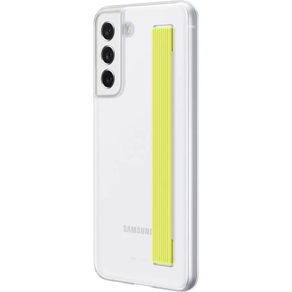 Galaxy S21 FE 5G ile Uyumlu İnce Kayışlı Kılıf Beyaz-EF-XG990CWEGWW - 2