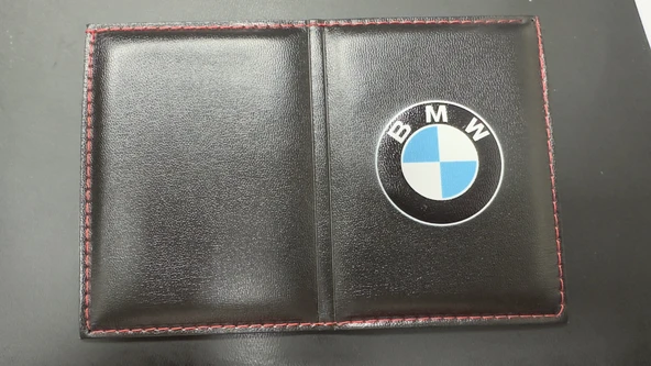 BMW Logolu Ruhsat Kılıfı Özel Tasarım