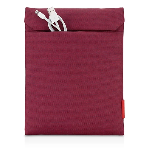 Cote&Ciel iPad Mini ile Uyumlu Taşıma Kılıfı Tekstil Red Melange - 4