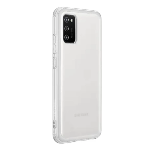 Galaxy A02s ile Uyumlu Yumuşak Kılıf Şeffaf EF-QA025TTEGWW - 2