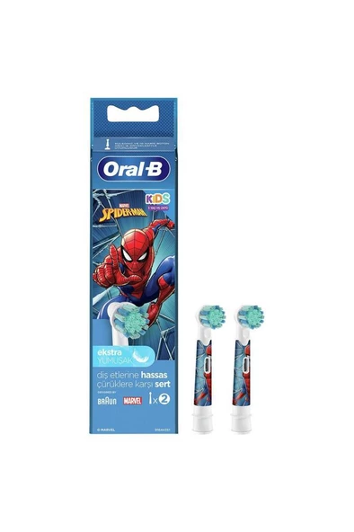 Oral-B Sensitive Clean 2 li Çocuk Şarjlı Diş Fırçası Yedeği - 2