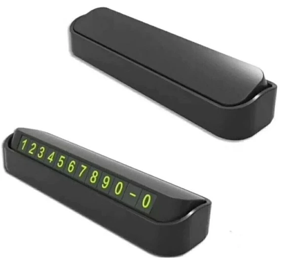 Araç Torpido Üstü Aç Kapa Numaratör MIKNATISLI Fosforlu - Resim 3