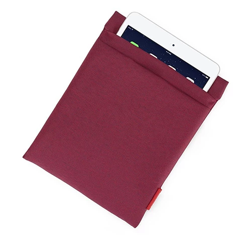 Cote&Ciel iPad Mini ile Uyumlu Taşıma Kılıfı Tekstil Red Melange - 3