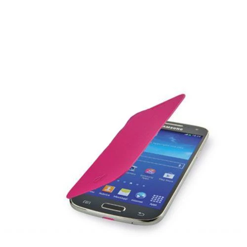 Cellular Line Galaxy S4 Mini ile Uyumlu Flip Book Kılıf Pembe BACKBOOKGALS4MINP - 1