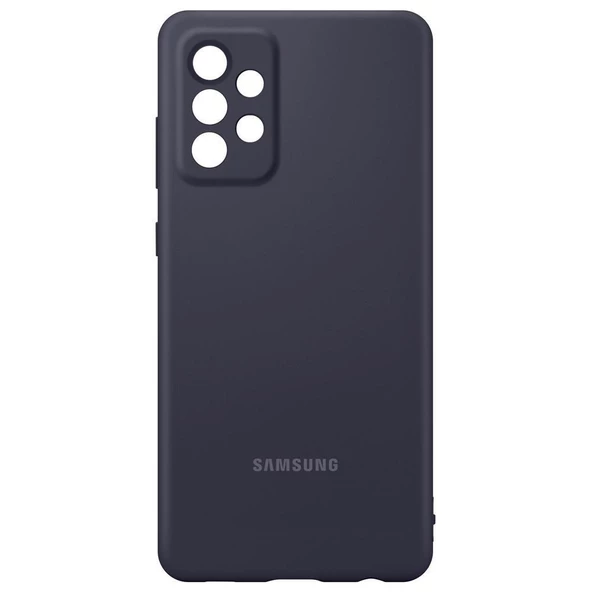 Galaxy A72 ile Uyumlu Slim Kılıf Siyah EF-PA725TBEGWW - 1
