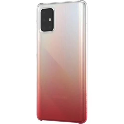 WITS Galaxy A71 ile Uyumlu Koruyucu Kılıf Kırmızı GP-FPA715WSBRW - 1